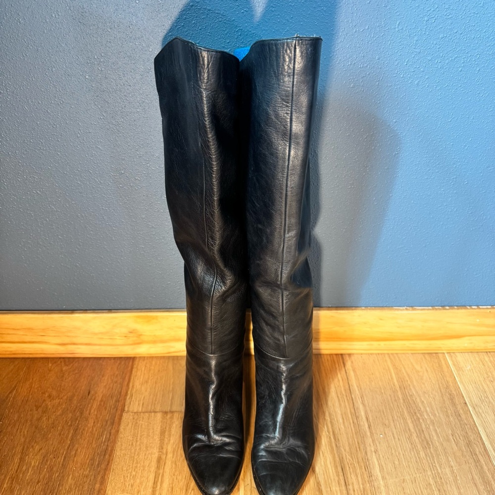 Dolce Vita Black Meris Over the Knee Flat Boots Size 8.5 - Picture 3 of 9